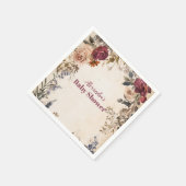 Whimsical Baby in Bloom Wildflower Servet (Hoek)