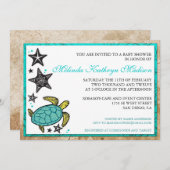 Whimsical BABY Shower Invitations Kaart (Voorkant / Achterkant)