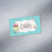 Whimsical Bakery Magnets Visitekaartje Magneet (Voorbeeld)