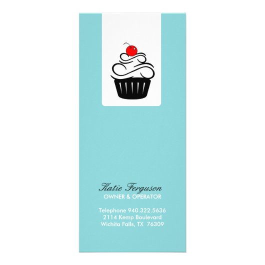 Whimsical Bakery Rack Kaart (Achterkant)