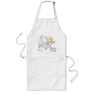 Whimsical Baking Fairy Apron Lang Schort