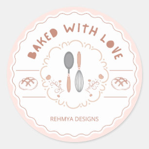 Whimsical Baking Verrukt Sticker