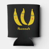 Whimsical Banana Trio BIEDT IT AAN Blikjeskoeler (Achterkant)
