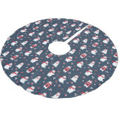 Whimsical-Beren Pattern ID850 Kerstboom Rok (Gekanteld)