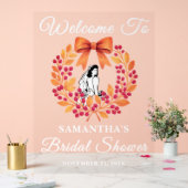 Whimsical Berry Feuilles Automne Fête des mariées (Mariage)