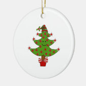 Whimsical Berry Tree Keramisch Ornament (Links)