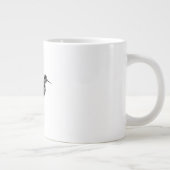 Whimsical Bird Pattern Illustration Coffee Mug (Droite)