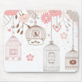 Whimsical Birdcages Muismat (Voorkant)