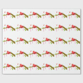 Whimsical Birdie Cadeaupapier (Vlak)