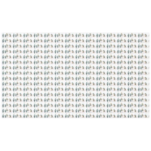 Whimsical Birds on Branches Tijdloze Elegantie Tafelkleed (Voorkant (Horizontaal))