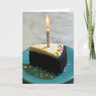 Whimsical Birthday Cake Card Bedankkaart