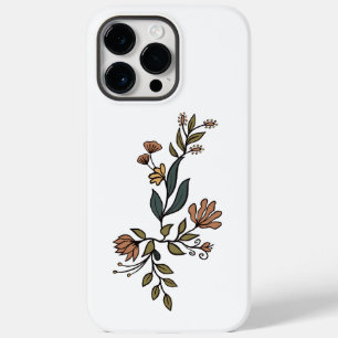Whimsical Bloemen & Bladeren Boeket Case-Mate iPhone 14 Pro Max Hoesje