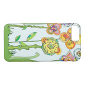 Whimsical Bloemen Telefoon Case (Achterkant (Horizontaal))