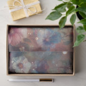 Whimsical Boho Hummingbirds & Flowers Decoupage Tissuepapier (Geschenk)