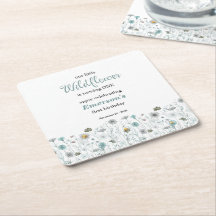 Whimsical Boho Kleur Wilde Bloem 1e Verjaardagsfee