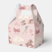 Whimsical Boho kwekerij Bassinet Dreams Paard Bedankdoosjes (Achterkant)