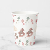 Whimsical Boho kwekerij Bassinet Dreams Paard Papieren Bekers (Rechts)