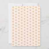 Whimsical Boho Lijst Elegant SAVE THE DATE CUSTOM (Achterkant)
