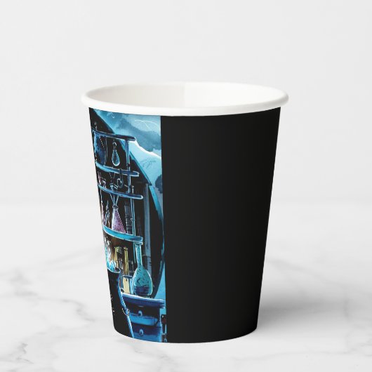 Whimsical Boho Magic Scientist Verjaardag Papieren Bekers (Links)