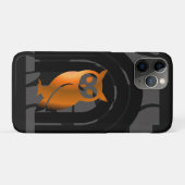 Whimsical Boho Owl & Tropical Monstera Leaf Case-Mate iPhone Case (Achterkant (horizontaal))