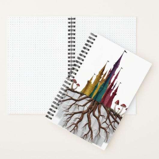 Whimsical Book Page Art Journal (À l'intérieur)