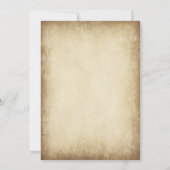 Whimsical Boos en Booze Halloween Party Kaart (Achterkant)