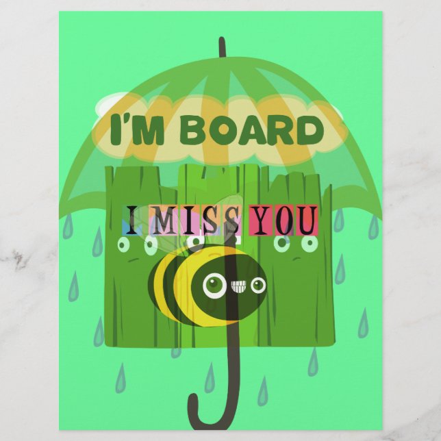 Whimsical Bored maar Thinking of You (Voorkant)