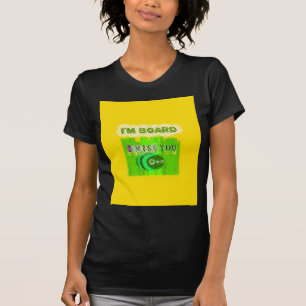 Whimsical Bored maar Thinking of You T-shirt