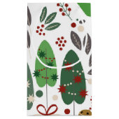 Whimsical Botanical Vacances Petit Cadeau Sac (Dos)