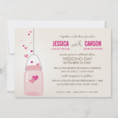 WHIMSICAL BRUILOFT trendy metselaar pot liefde har Kaart (Voorkant)