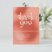 Whimsical Bubbles of Love: Sprookjeshuwelijk Bedankkaart (Staand voorkant)