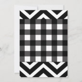 Whimsical Burlap Halloween Mashup 1e Verjaardag Kaart (Achterkant)