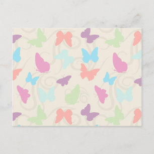 Whimsical Butterflies Briefkaart