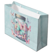 Whimsical Butterflies in a Jar Groot Cadeauzakje (Voorkant Gekanteld)