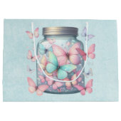 Whimsical Butterflies in a Jar Groot Cadeauzakje (Achterkant)