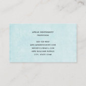 Whimsical Butterflies in a Jar Visitekaartje (Achterkant)