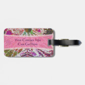 Whimsical Butterfly Bagagelabel (Achterkant horizontaal)