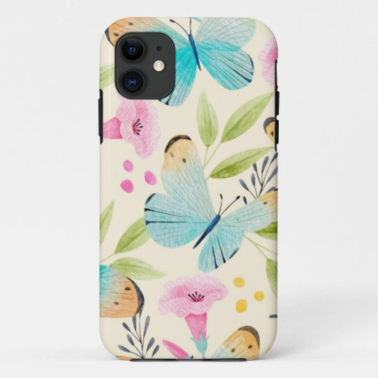Whimsical Butterfly Case-Mate iPhone Case (Achterkant)