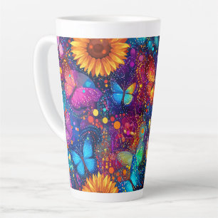 Whimsical Butterfly Dream Latte Mug