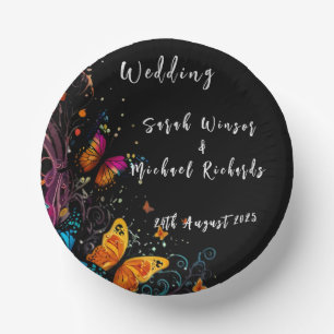 Whimsical Butterfly Garden Briefkaart Papieren Kommen