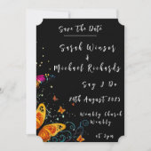 Whimsical Butterfly Garden Invitation de mariage (Devant)