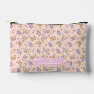 Whimsical Butterfly Girl Gepersonaliseerde Cosmeti Etui