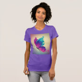 Whimsical Butterfly in Motion T-shirt (Voorkant volledig)