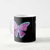 Whimsical Butterfly Koffiemok (Voorkant links)