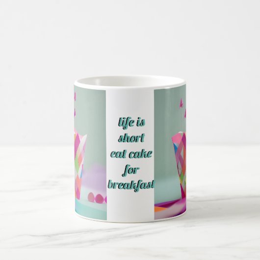 Whimsical Cake for Breakfast Mok (Center)