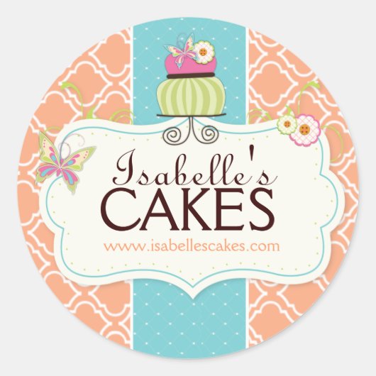 Whimsical Cake Labels (Voorkant)