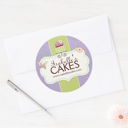 Whimsical Cake Labels (Envelop)