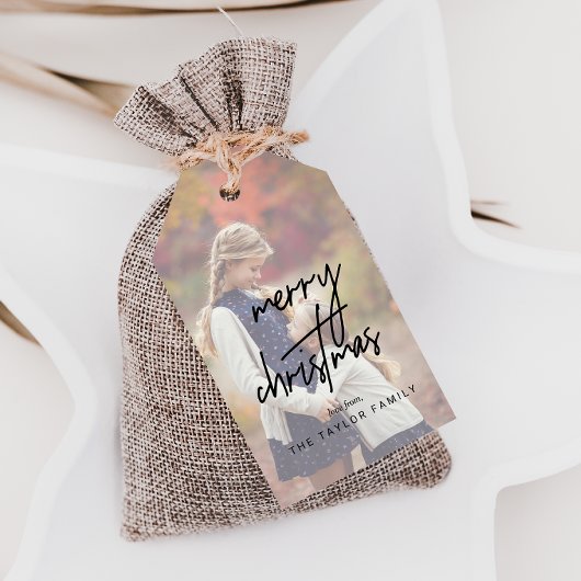 Whimsical Calligraphy | Faded kerstcadeautjes voor Cadeaulabel