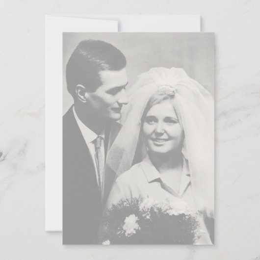 Whimsical Calligraphy | Foto van Backing Vow Renew Kaart (Achterkant)