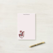 Whimsical Carousel Horse Image Post-it® Notes (Op bureau)